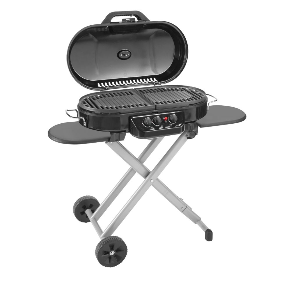 coleman roadtrip grill red